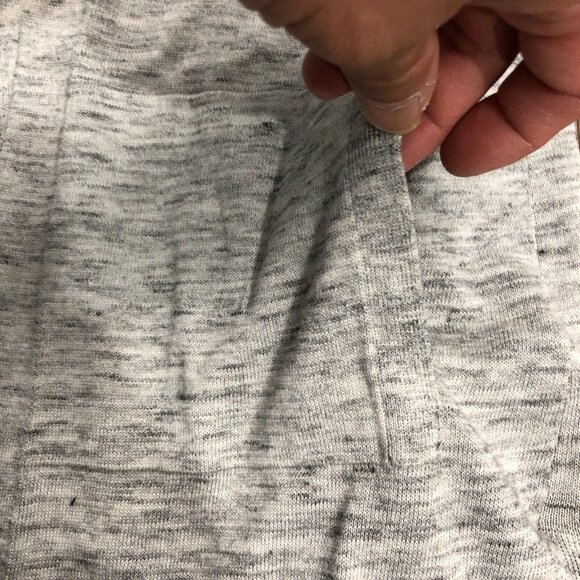 Athleta Cardigan Sleeveless Wrap Pockets Casual Womens Heather Gray Sz Small - Picture 5 of 10